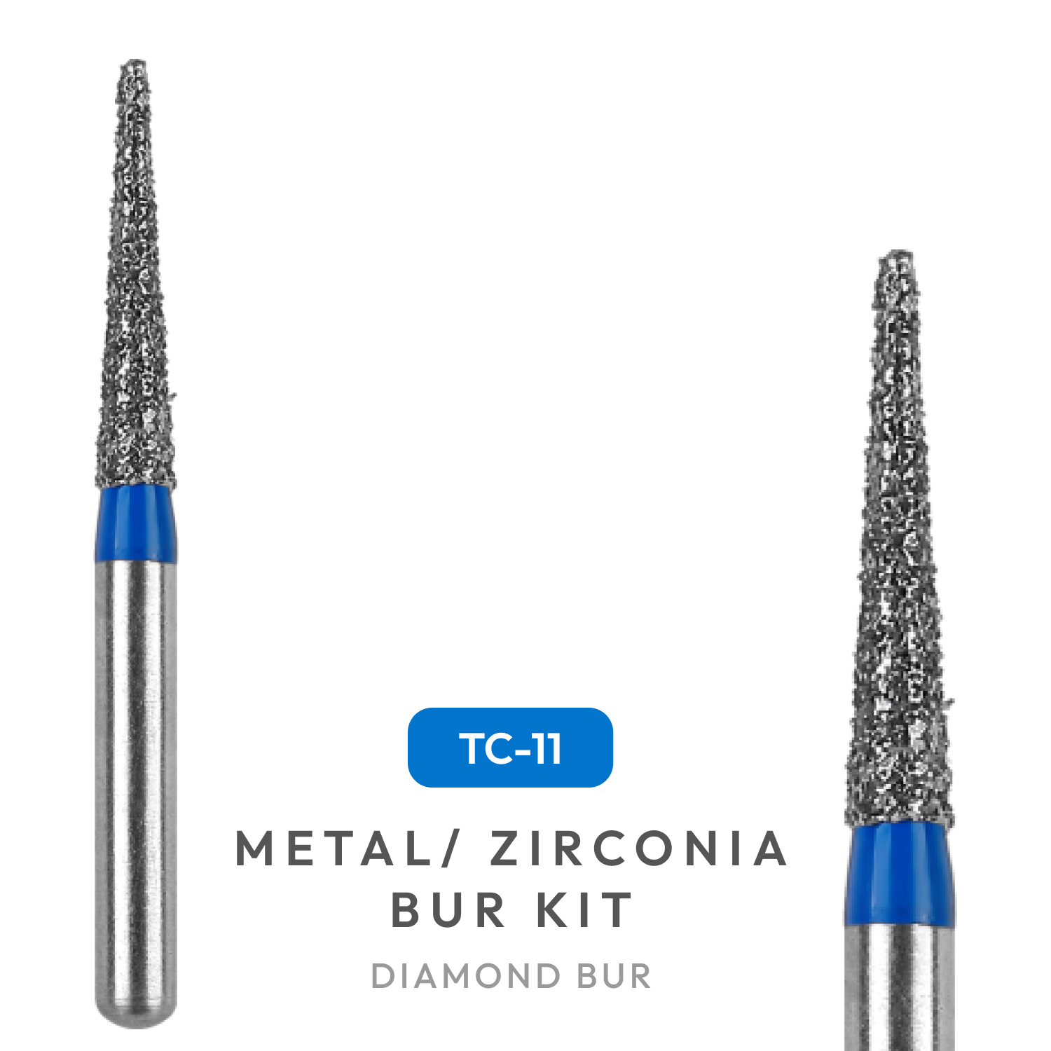 Metal/ Zirconia BUR Kit (TC-11, TR-13, EX-11, FO-25, TR-13F)