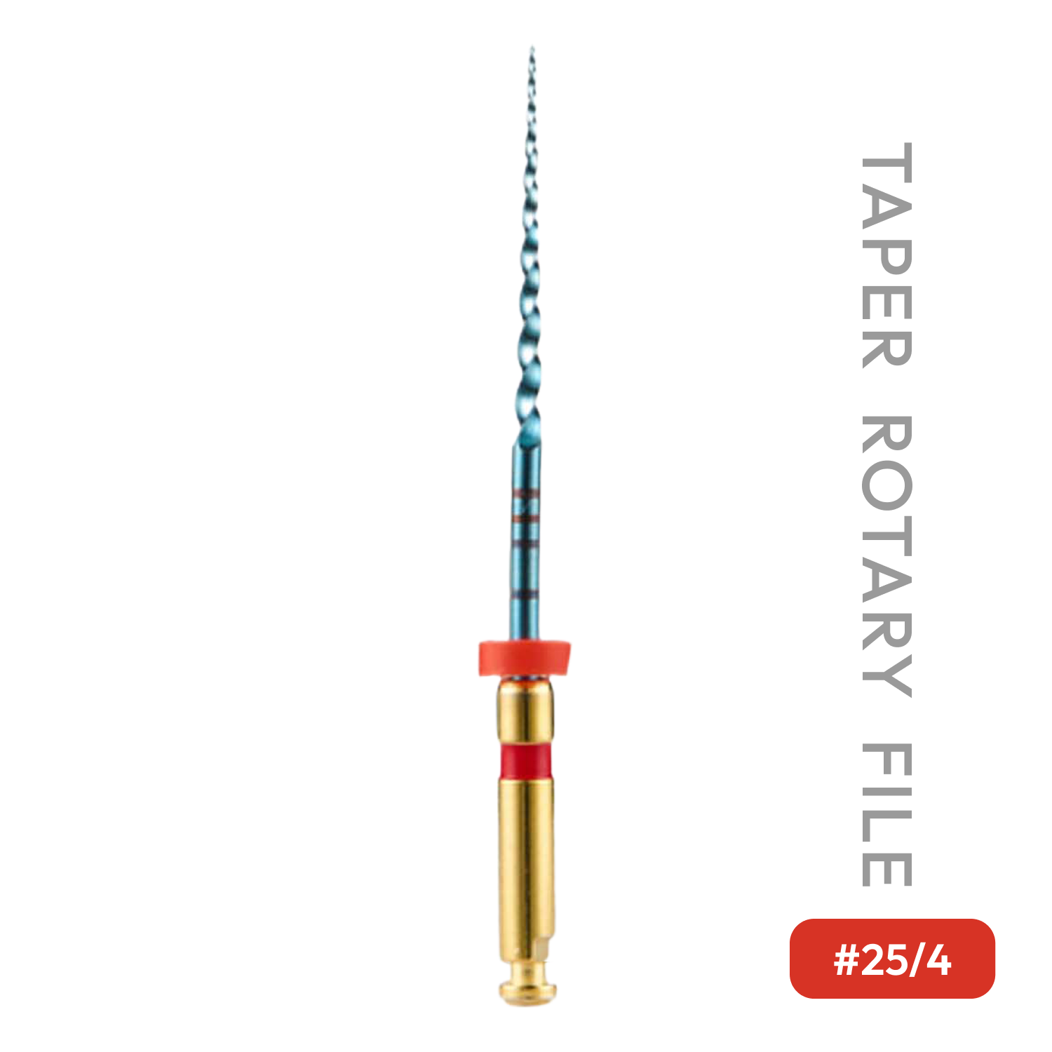 25mm - 25/4% Taper Rotary File