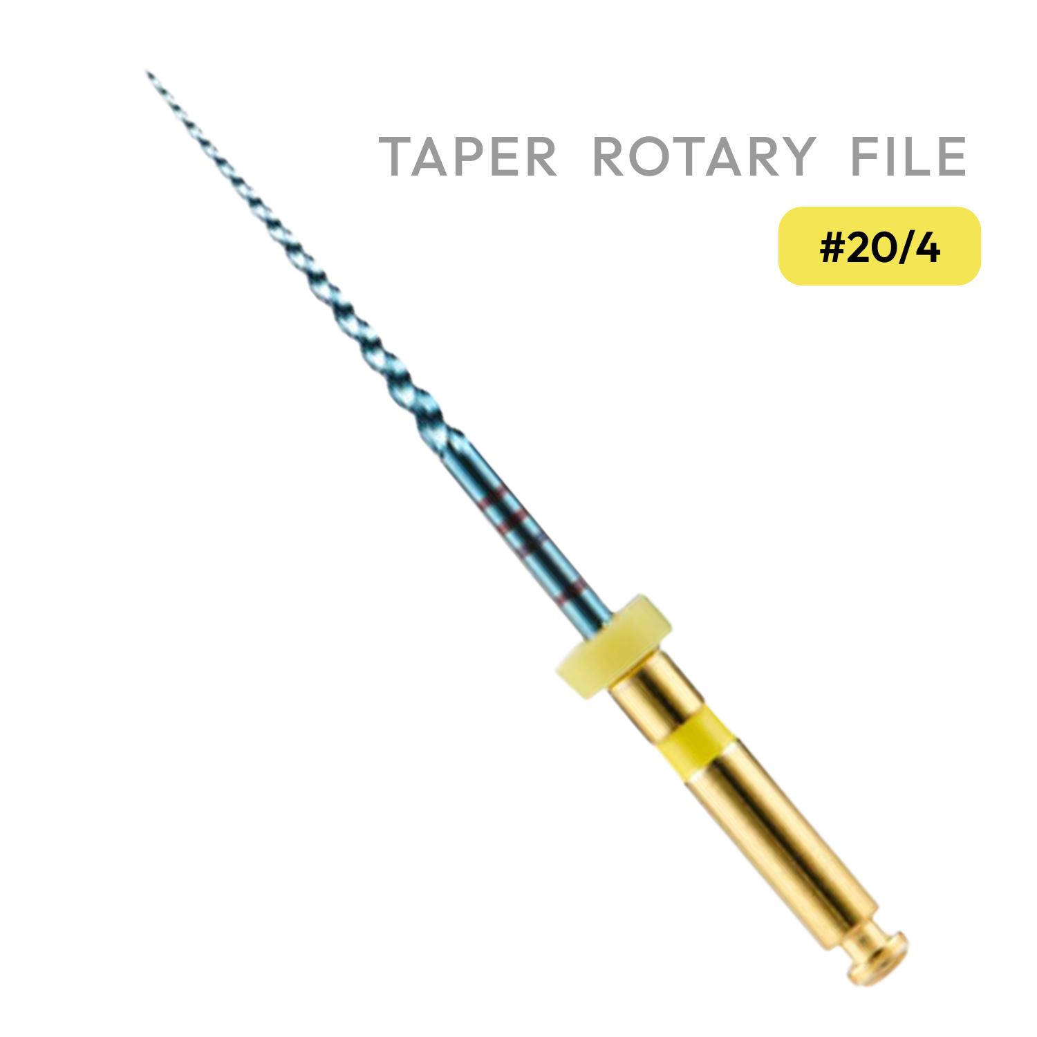 21mm - 20/4% Taper Rotary File