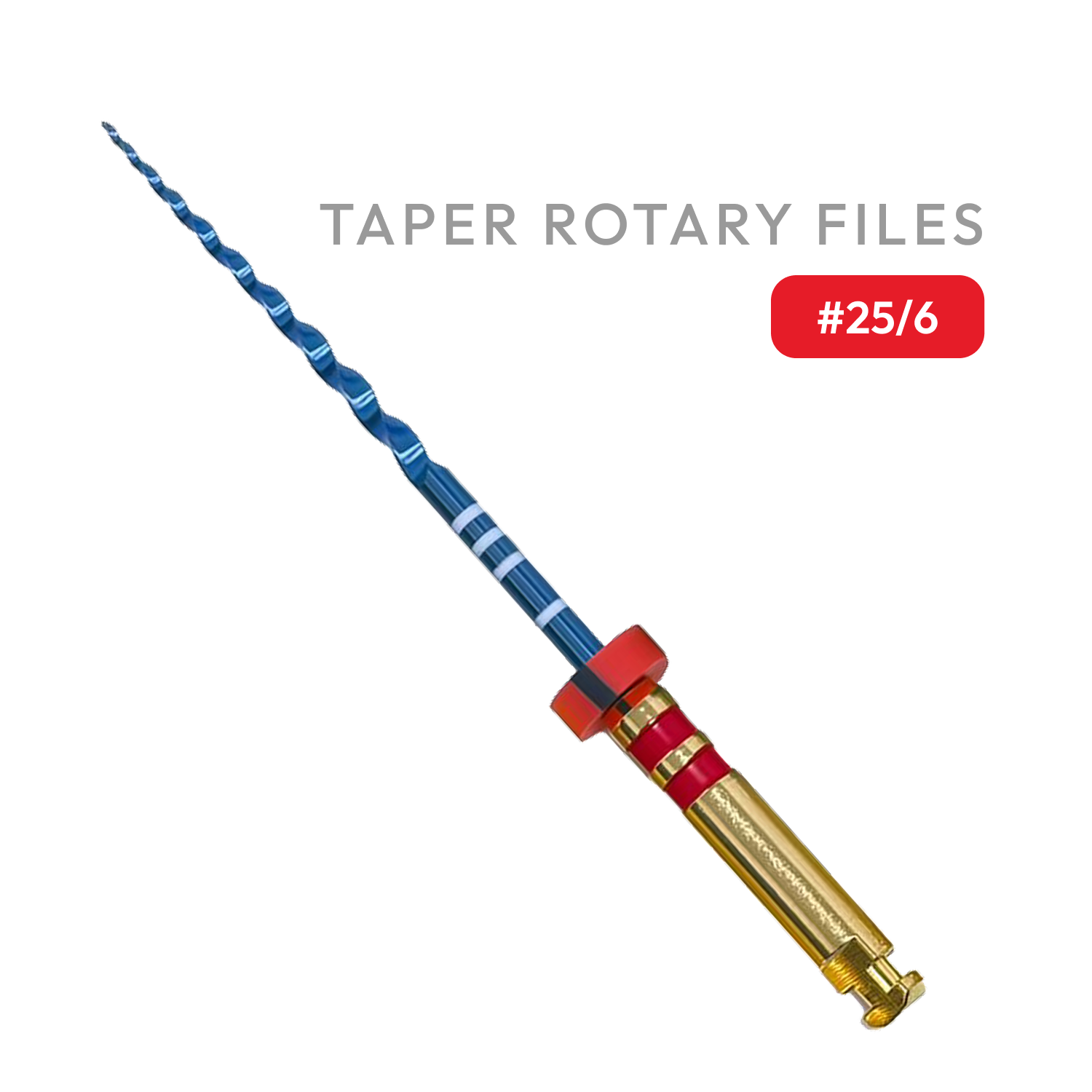 21mm - 25/6% Taper Rotary File