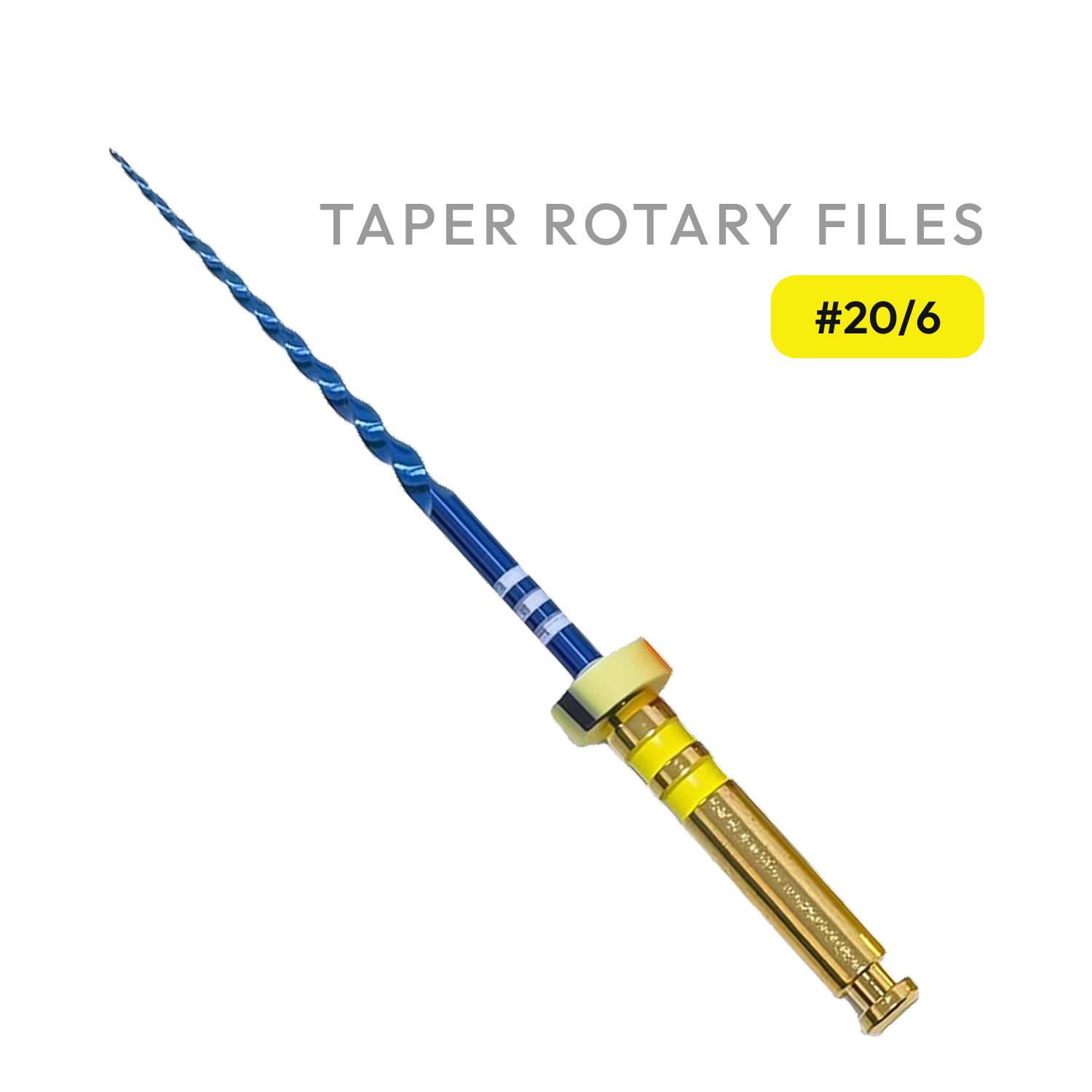 21mm - 20/6% Taper Rotary File