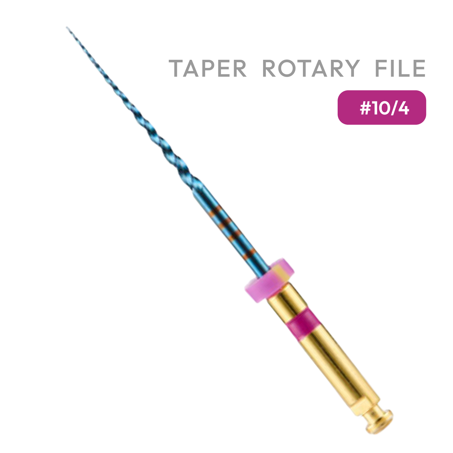 21mm - 10/4% Taper Rotary File