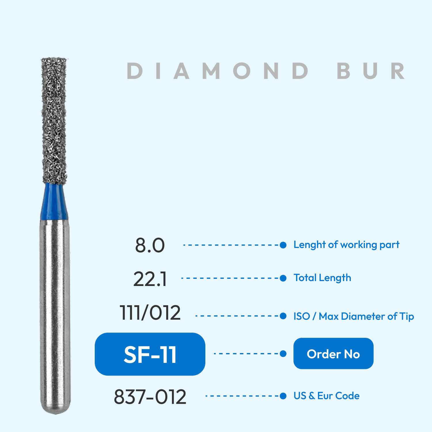 Diamond Burs SF-11