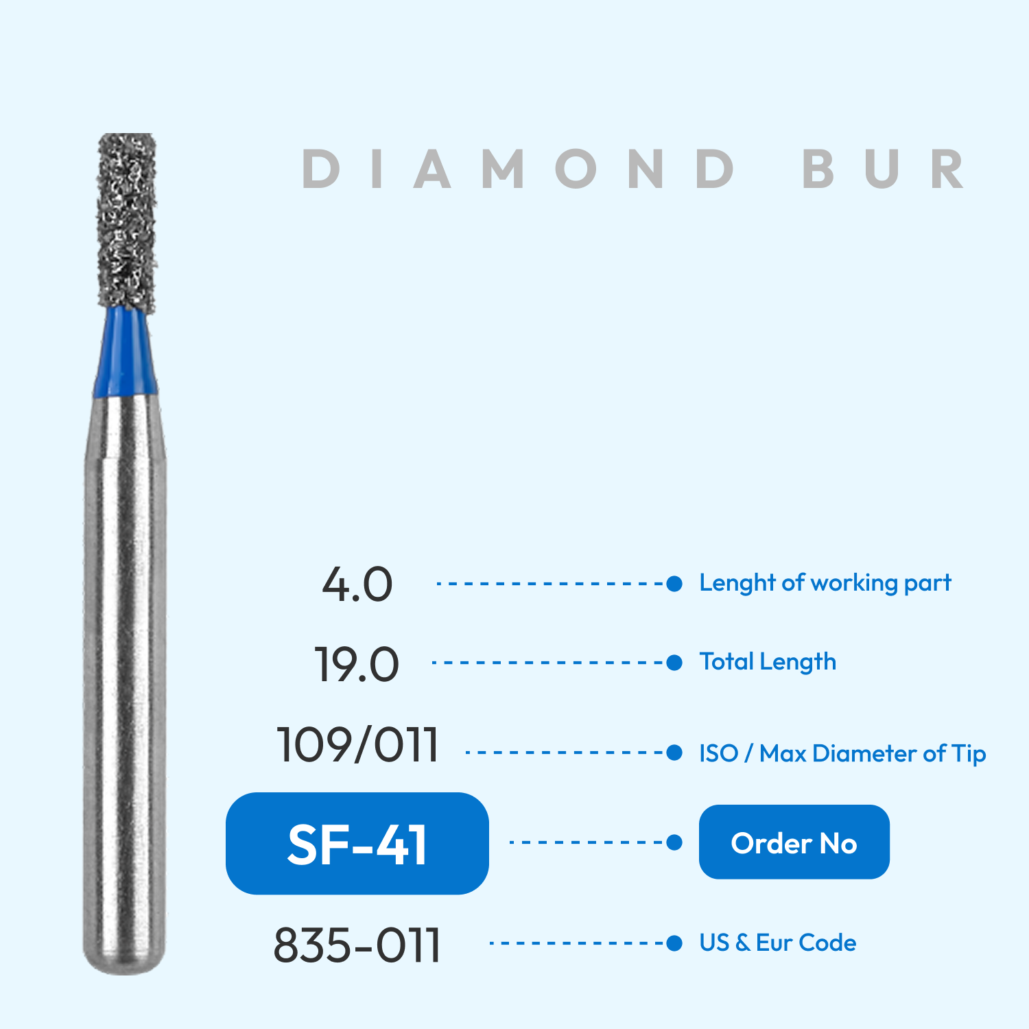 Diamond Burs SF-41