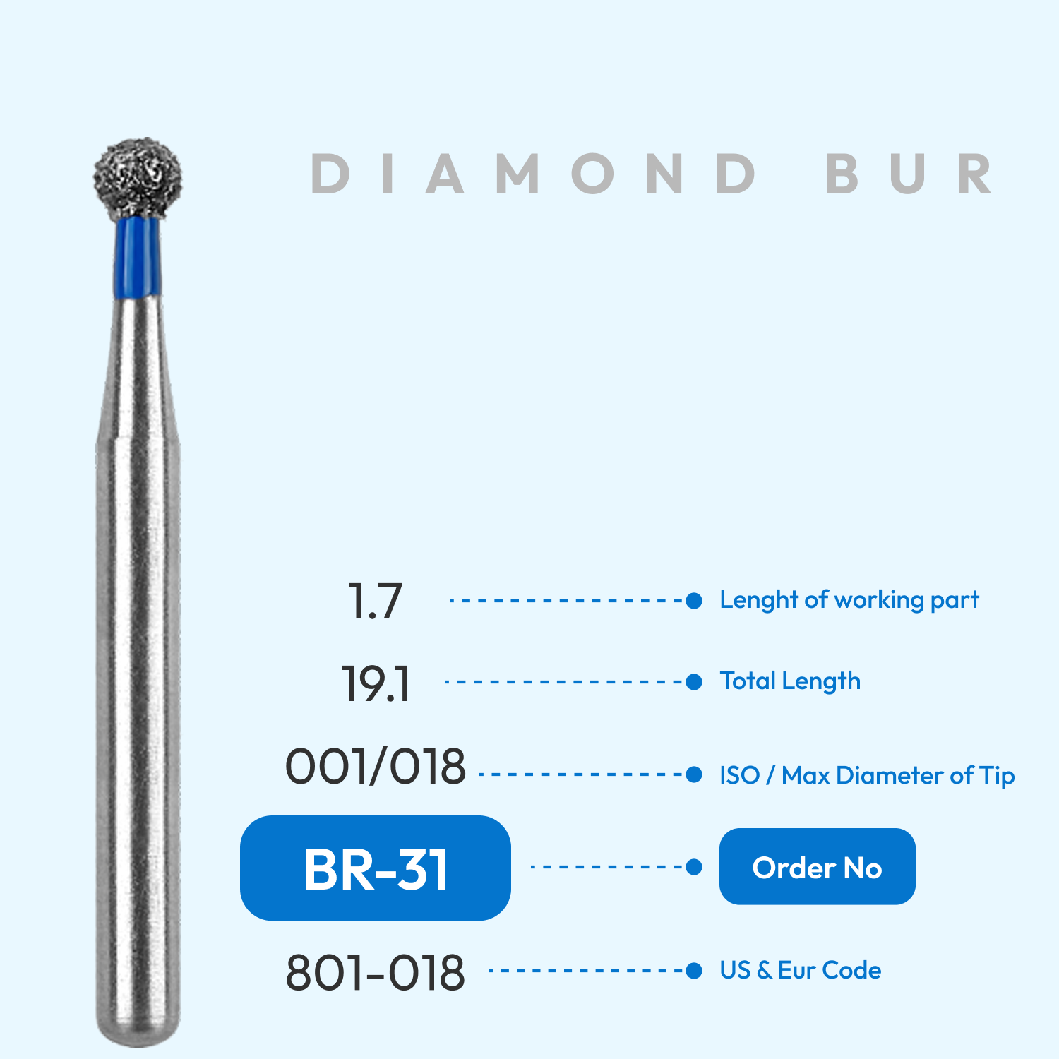 Diamond Burs BR-31