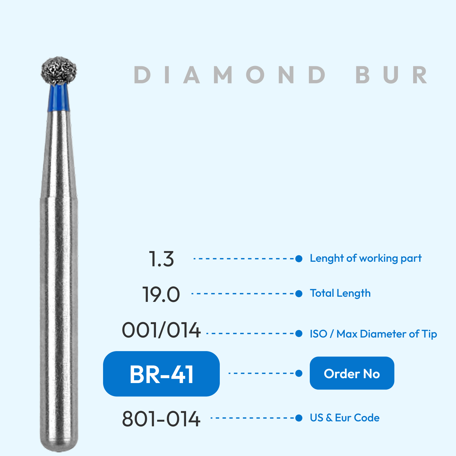 Diamond Burs BR-41