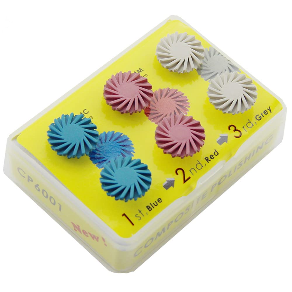 Composite Polishing Disc Kit Spiral Brush Burs
